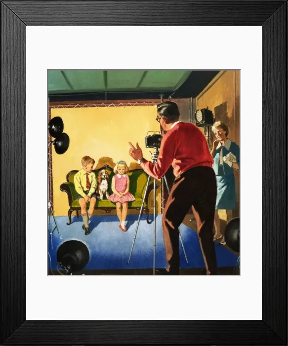 Framed Print : The Photographer Framed Print : The Photographer