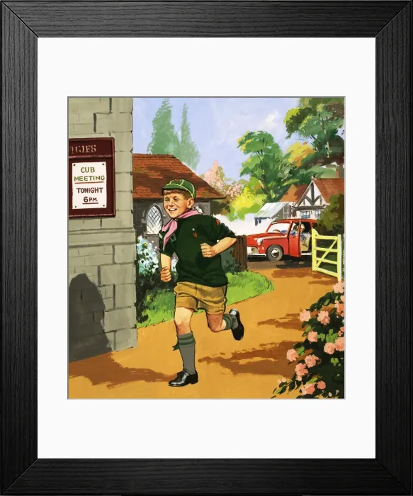 Framed Print : Cub. People You See. Cub. From Teddy Bear (5 September 1964) Framed Print : Cub. People You See. Cub. From Teddy Bear (5 September 1964)