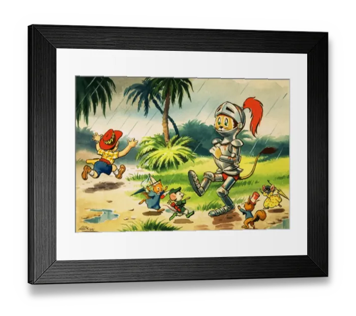 Framed Print : Leo the Friendly Lion Framed Print : Leo the Friendly Lion