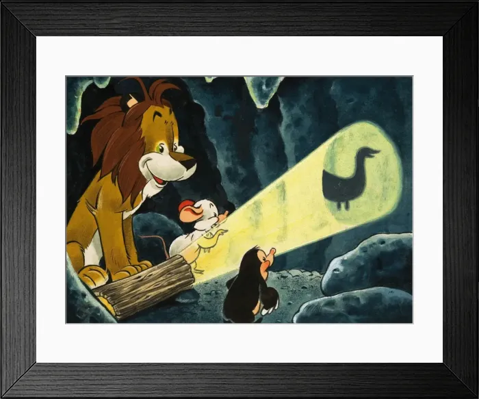 Framed Print : Leo the Friendly Lion Framed Print : Leo the Friendly Lion