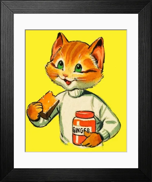 Framed Print : Num Num and his Funny Family Framed Print : Num Num and his Funny Family