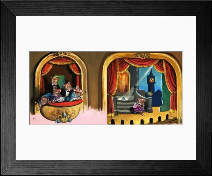 Framed Print : Town Mouse and Country Mouse Framed Print : Town Mouse and Country Mouse