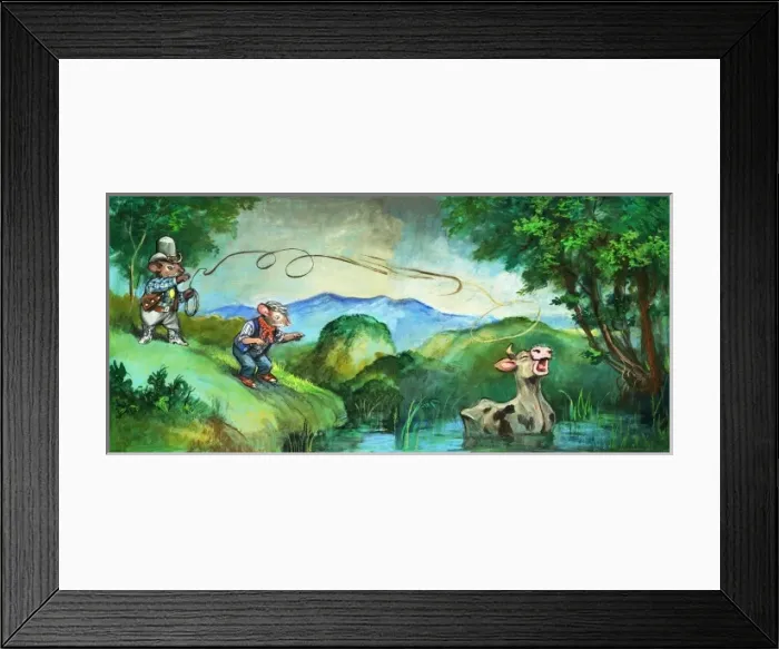 Framed Print : Town Mouse and Country Mouse Framed Print : Town Mouse and Country Mouse