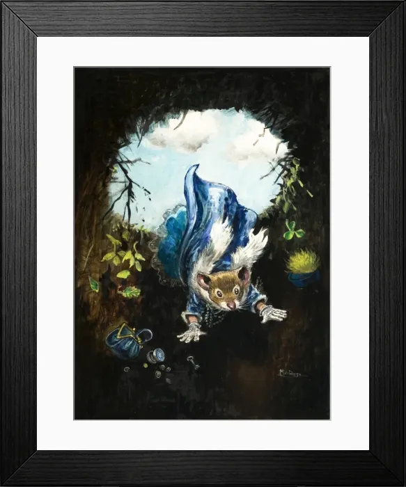 Framed Print : Town Mouse and Country Mouse Framed Print : Town Mouse and Country Mouse