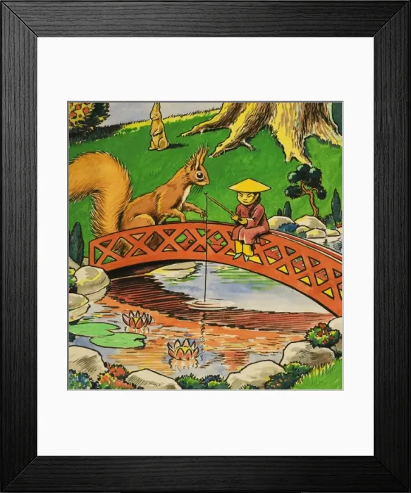 Framed Print : Little Red Squirrel Framed Print : Little Red Squirrel