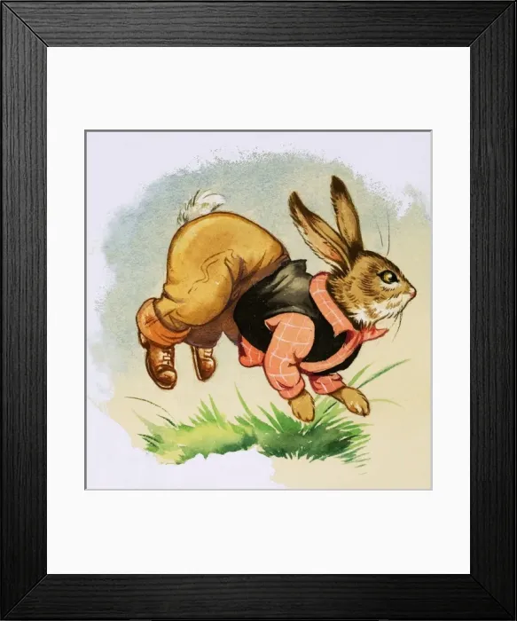Framed Print : Brer Rabbit Framed Print : Brer Rabbit