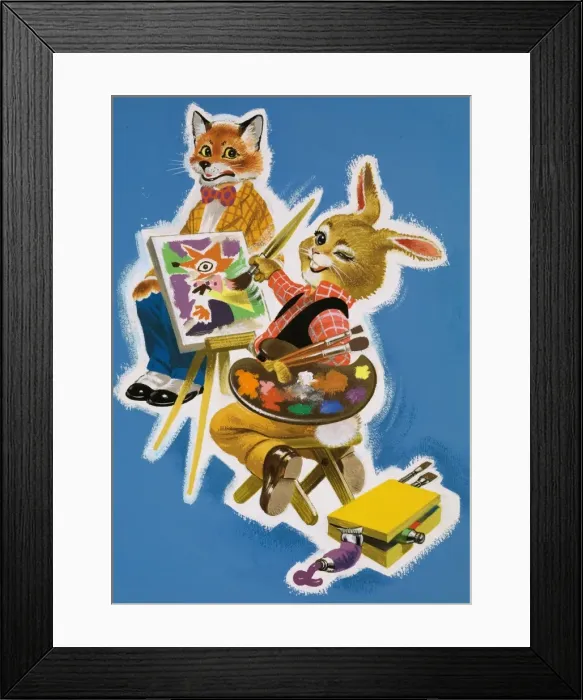 Framed Print : Brer Rabbit Framed Print : Brer Rabbit