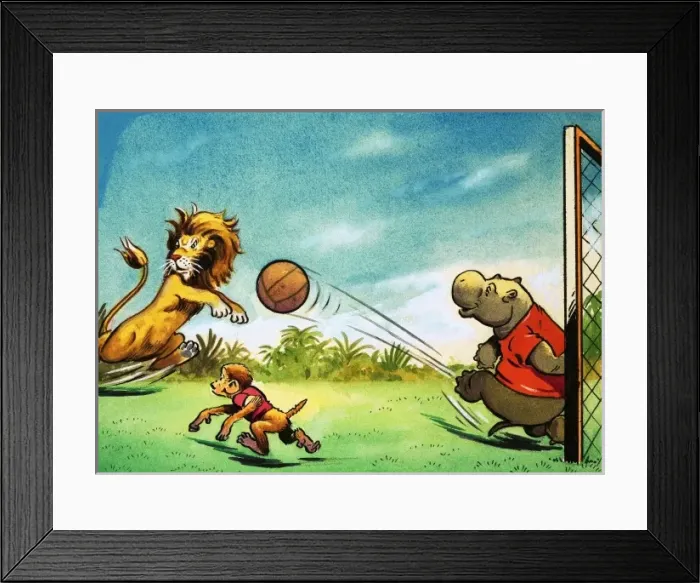 Framed Print : Leo the Friendly Lion Framed Print : Leo the Friendly Lion