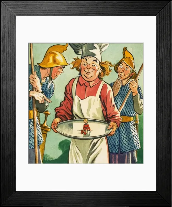 Framed Print : The Story of Tom Thumb Framed Print : The Story of Tom Thumb