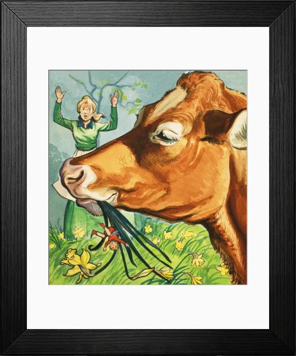 Framed Print : The Story of Tom Thumb Framed Print : The Story of Tom Thumb