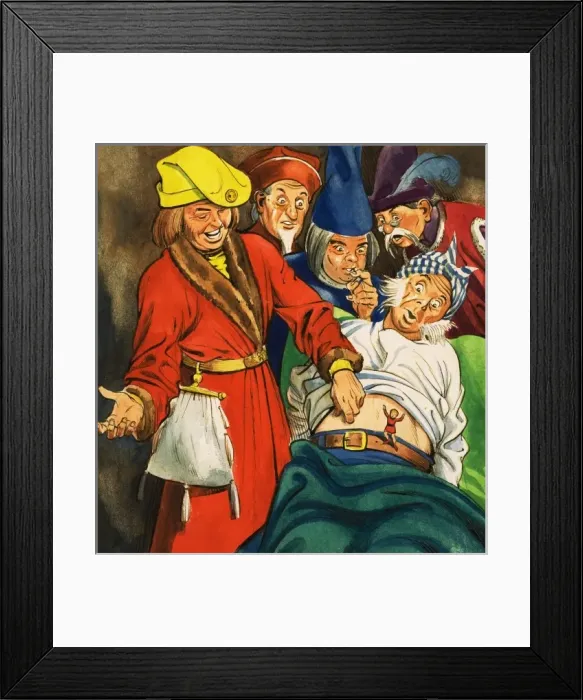 Framed Print : The Story of Tom Thumb Framed Print : The Story of Tom Thumb