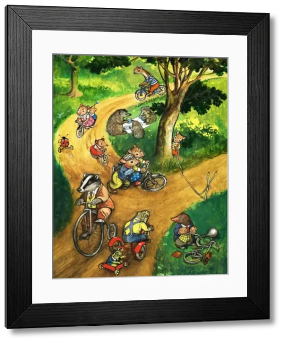 Framed Print : Town Mouse and Country Mouse Framed Print : Town Mouse and Country Mouse