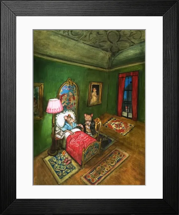 Framed Print : Town Mouse and Country Mouse Framed Print : Town Mouse and Country Mouse