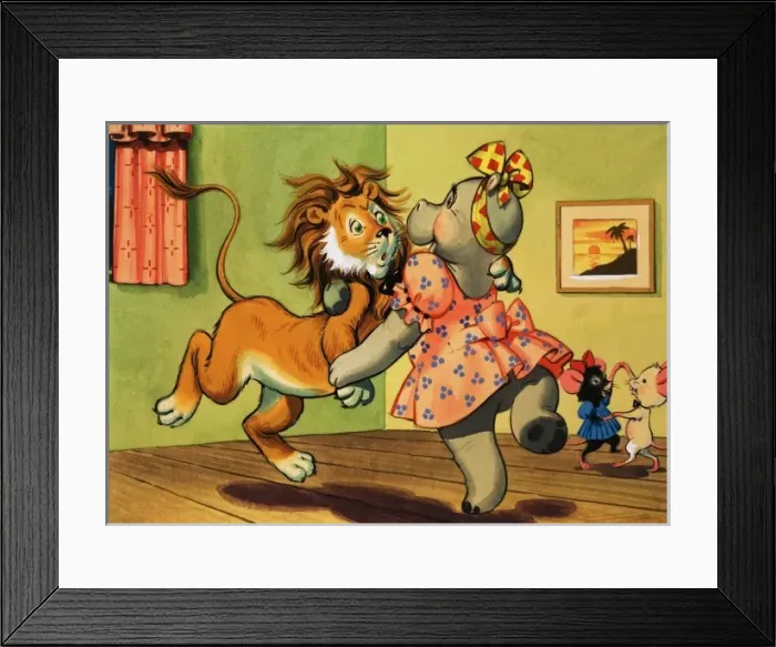 Framed Print : Leo the Friendly Lion Framed Print : Leo the Friendly Lion