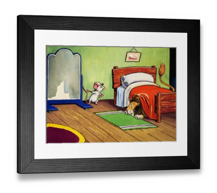 Framed Print : Leo the Friendly Lion Framed Print : Leo the Friendly Lion
