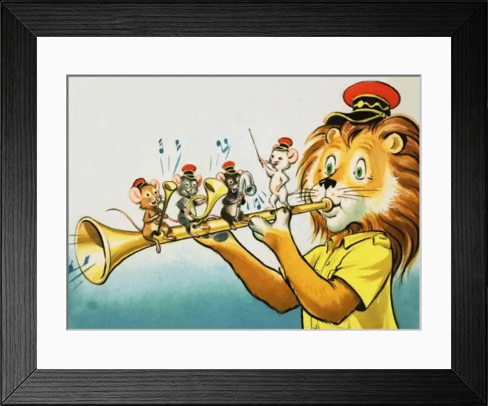 Framed Print : Leo the Friendly Lion Framed Print : Leo the Friendly Lion