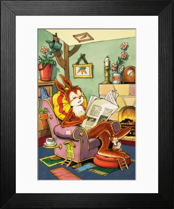 Framed Print : Harold Hare Framed Print : Harold Hare