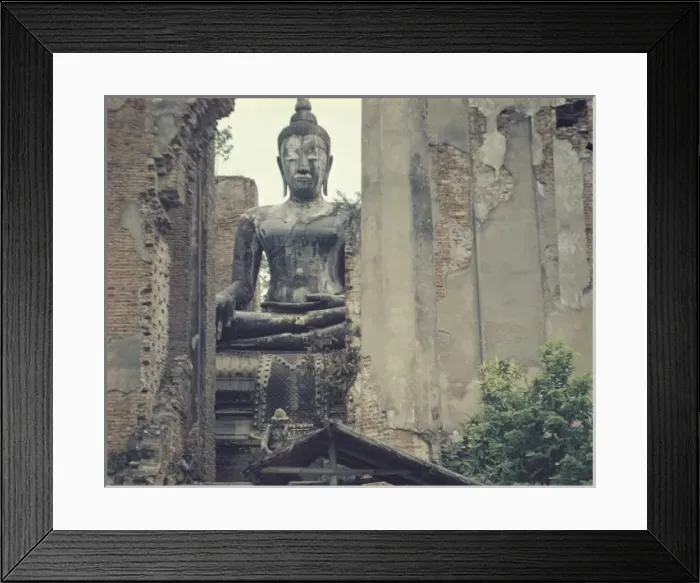 Framed Print : Ayuthaya Buddha - Thailand Framed Print : Ayuthaya Buddha - Thailand