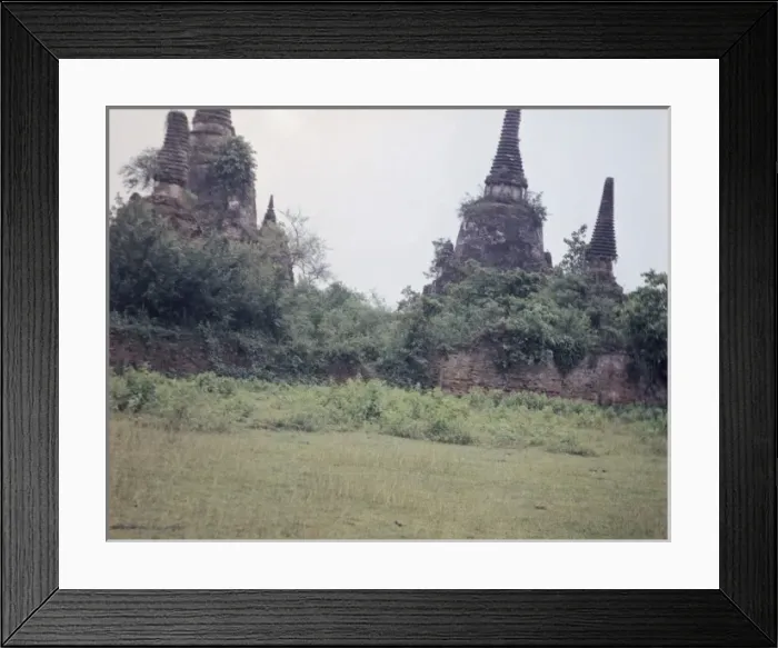 Framed Print : Ayuthaya ruins - Thailand