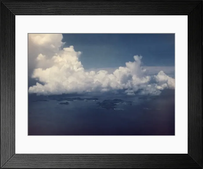 Framed Print : Hainan from the air - South Pacific Framed Print : Hainan from the air - South Pacific