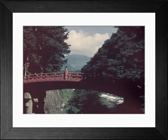 Framed Print : Nikko sacred bridge - Japan Framed Print : Nikko sacred bridge - Japan