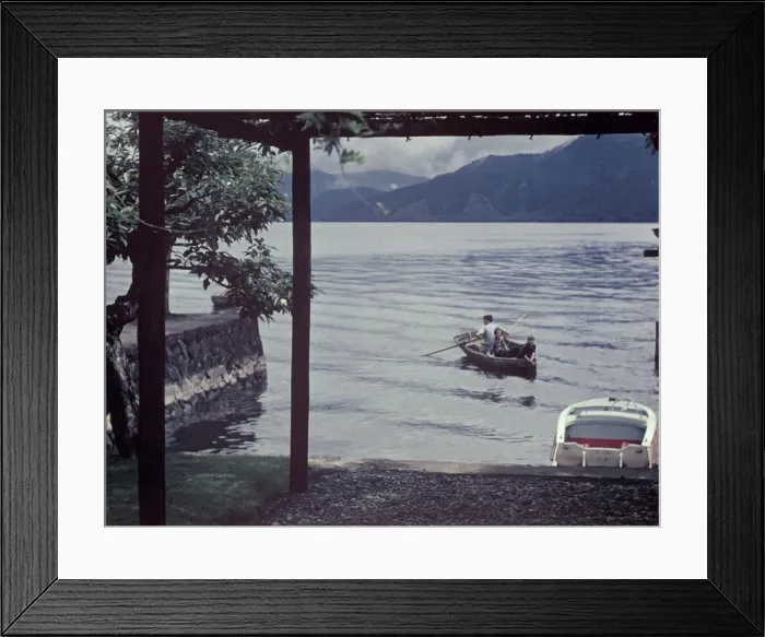 Framed Print : Lake Hakone - Japan Framed Print : Lake Hakone - Japan