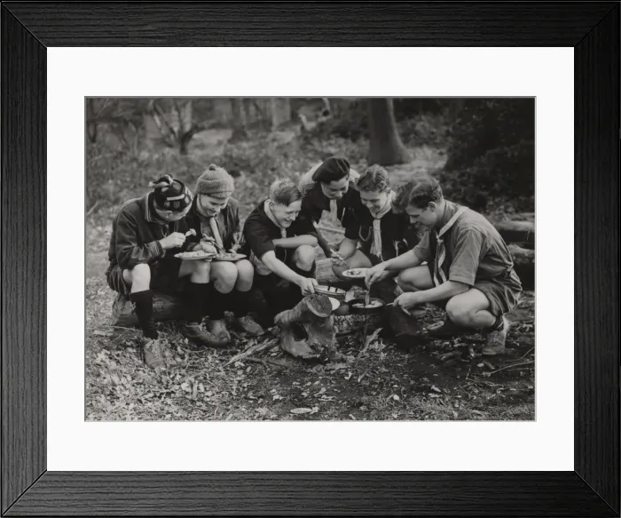 Framed Print : Scouts during Wartime Framed Print : Scouts during Wartime