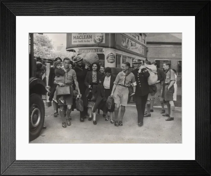 Framed Print : Scouts during Wartime Framed Print : Scouts during Wartime