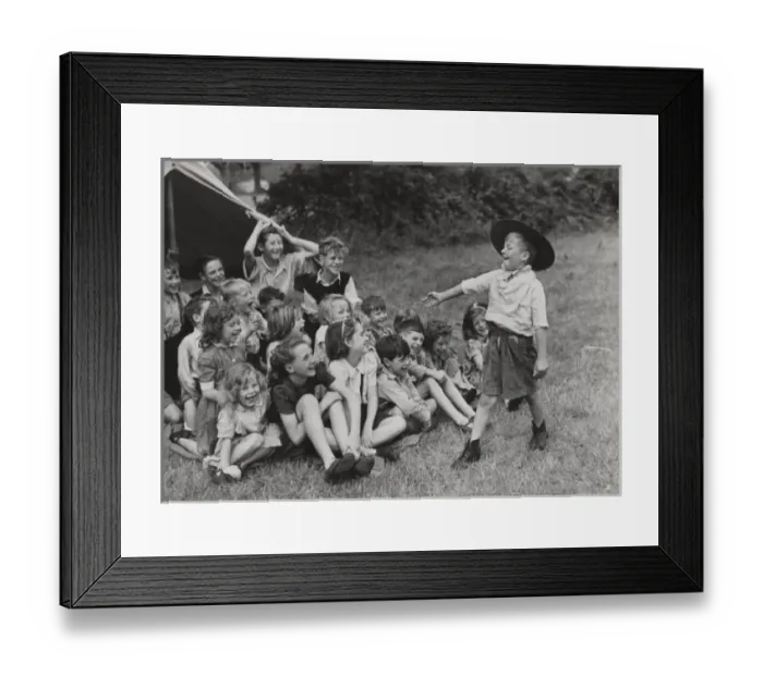 Framed Print : Scouts during Wartime Framed Print : Scouts during Wartime