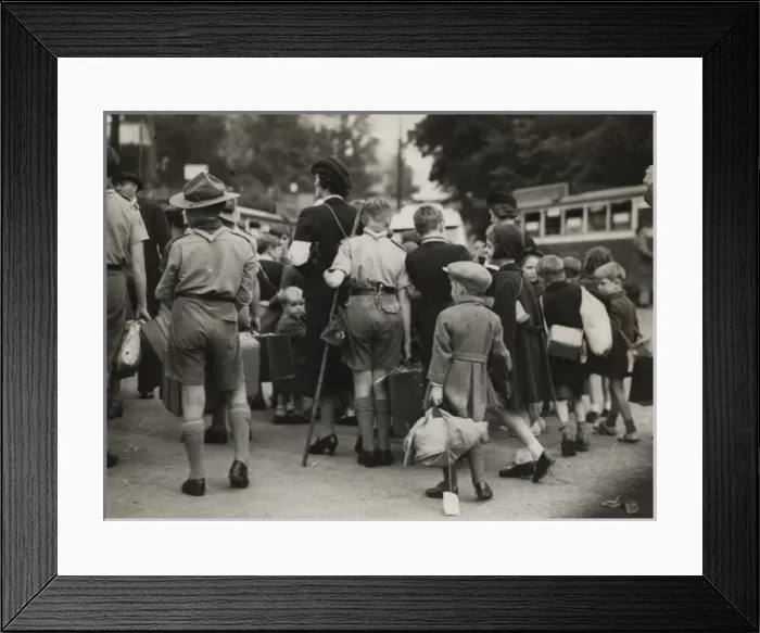 Framed Print : Scouts during Wartime Framed Print : Scouts during Wartime