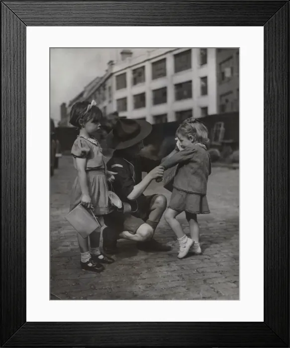 Framed Print : Scouts during Wartime Framed Print : Scouts during Wartime