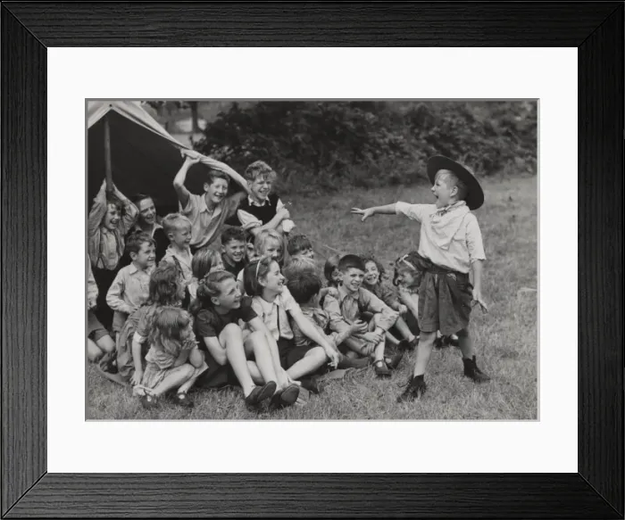 Framed Print : Scouts during Wartime Framed Print : Scouts during Wartime