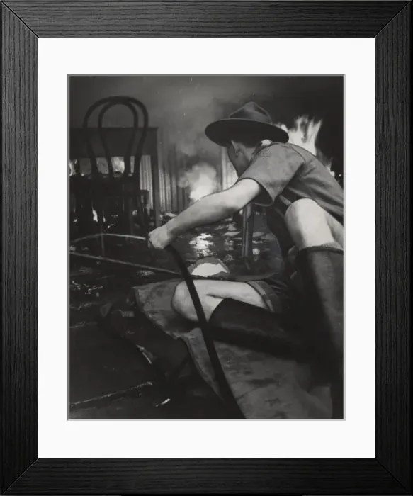 Framed Print : Scouts during Wartime Framed Print : Scouts during Wartime