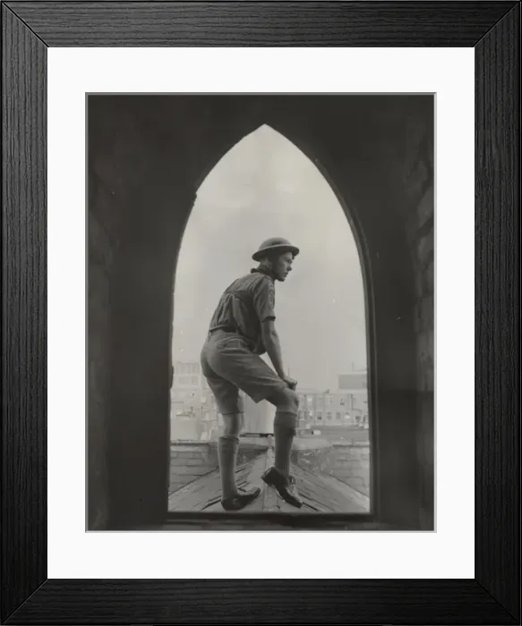 Framed Print : Scouts during Wartime Framed Print : Scouts during Wartime