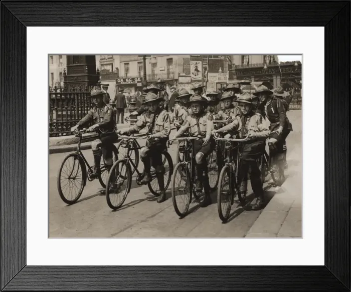 Framed Print : Scouts during Wartime Framed Print : Scouts during Wartime