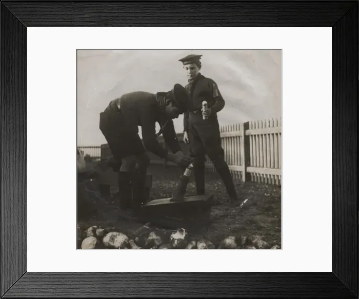 Framed Print : Scouts during Wartime Framed Print : Scouts during Wartime