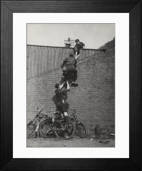 Framed Print : Scouts during Wartime Framed Print : Scouts during Wartime