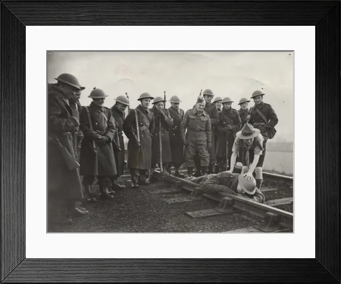 Framed Print : Scouts during Wartime Framed Print : Scouts during Wartime