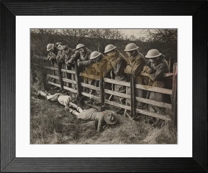 Framed Print : Scouts during Wartime Framed Print : Scouts during Wartime