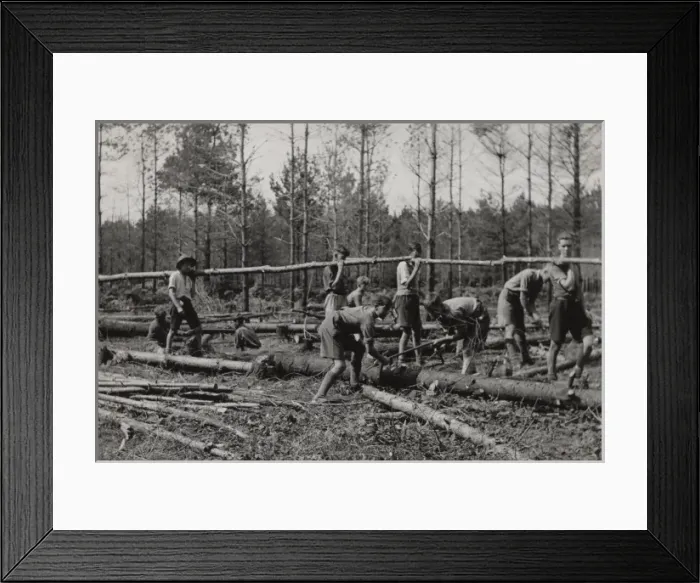 Framed Print : Scouts during Wartime Framed Print : Scouts during Wartime