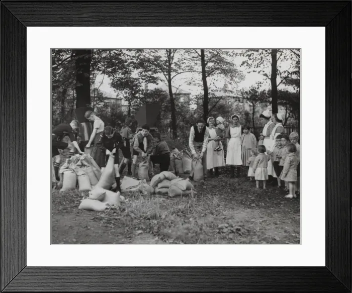 Framed Print : Scouts during Wartime