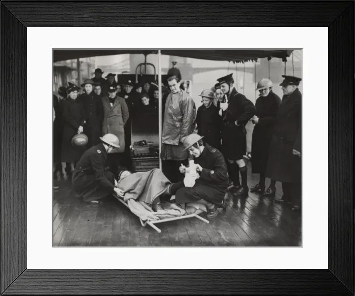 Framed Print : Scouts during Wartime Framed Print : Scouts during Wartime