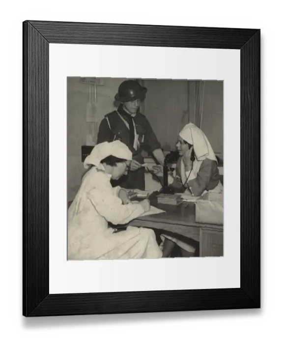 Framed Print : Scouts during Wartime Framed Print : Scouts during Wartime