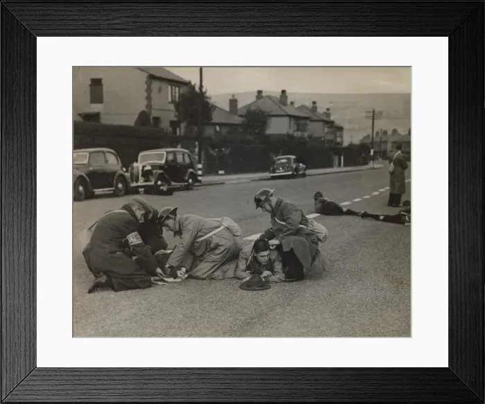 Framed Print : Scouts during Wartime Framed Print : Scouts during Wartime
