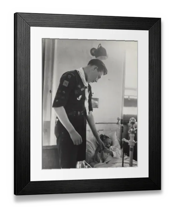 Framed Print : Scouts during Wartime Framed Print : Scouts during Wartime