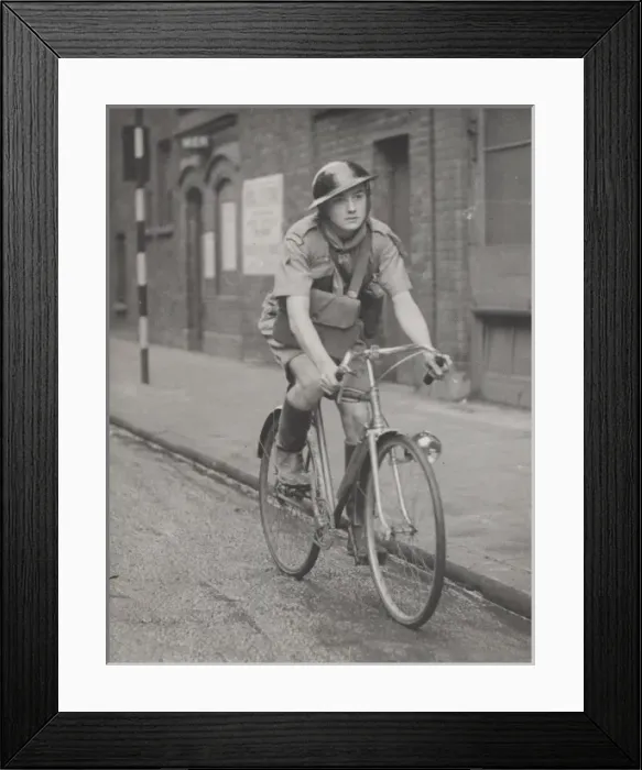 Framed Print : Scouts during Wartime Framed Print : Scouts during Wartime