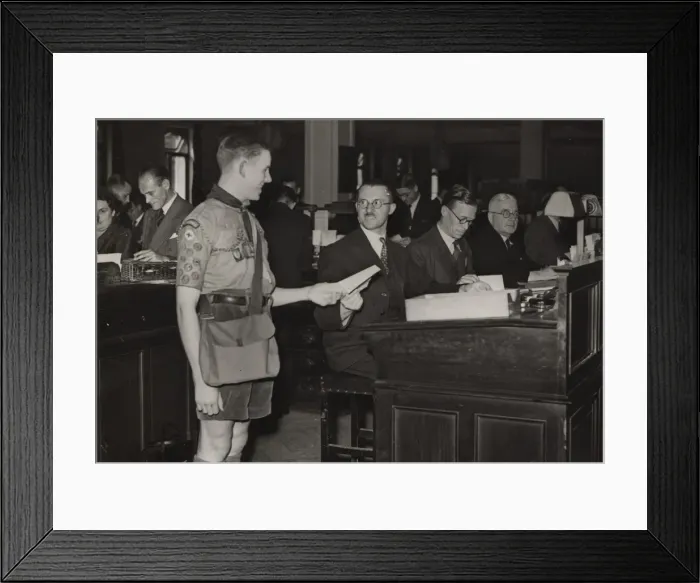 Framed Print : Scouts during Wartime Framed Print : Scouts during Wartime