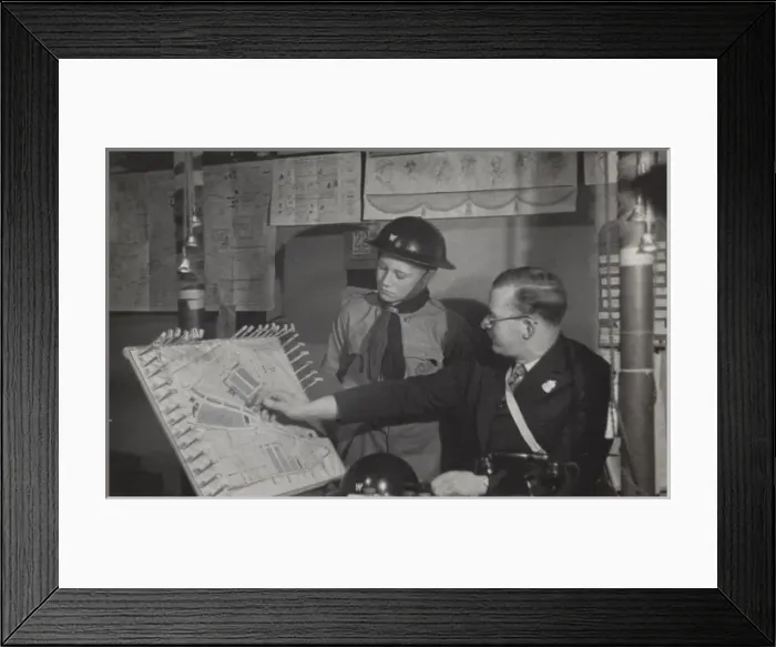 Framed Print : Scouts during Wartime Framed Print : Scouts during Wartime