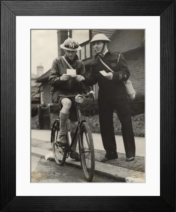 Framed Print : Scouts during Wartime Framed Print : Scouts during Wartime
