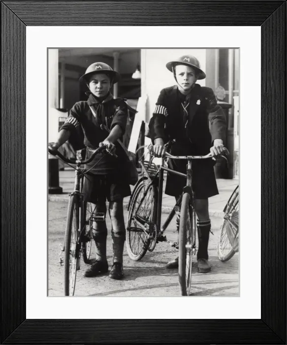 Framed Print : Scouts during Wartime Framed Print : Scouts during Wartime